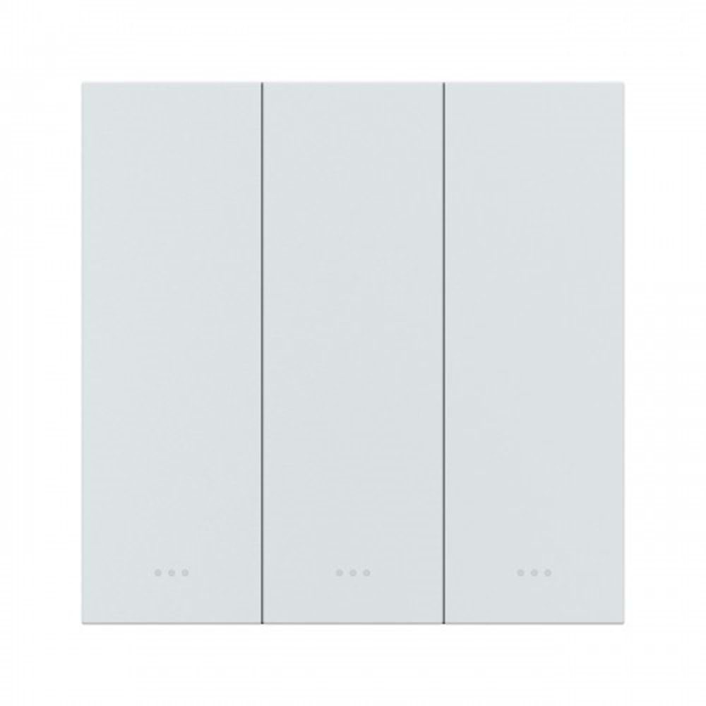 Akubela Zigbee 3 Buton Aydınlatma Anahtarı2,5D Glass