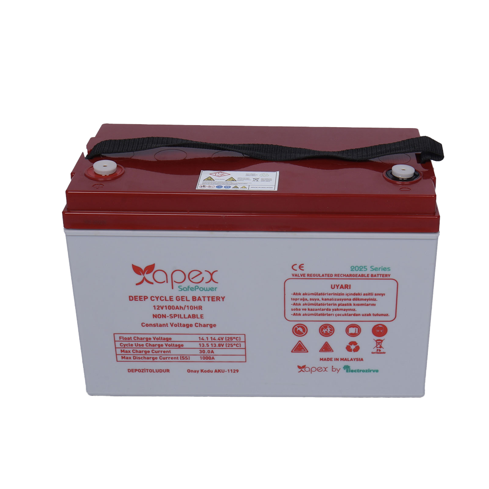 Apex Safepower 12 Volt 100 Amper JelAkü