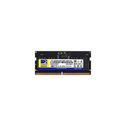 Twınmos 8GB 4800MHz DDR5 TMD58GB4800S40 Notebook RAM
