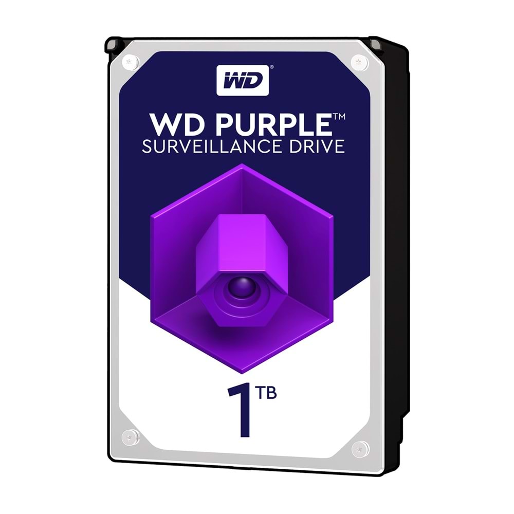 WD Purple 1TB 5400RPM 64MB SATA3 WD10PURZ 7/24 HDD
