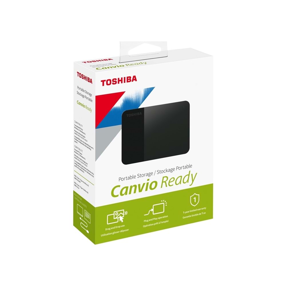 Toshiba Canvıo Ready 1TB USB3.2 2.5