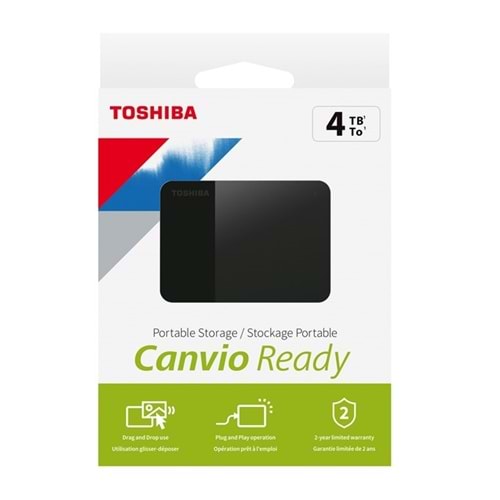 Toshiba Canvıo Ready 4TB USB3.2 2.5