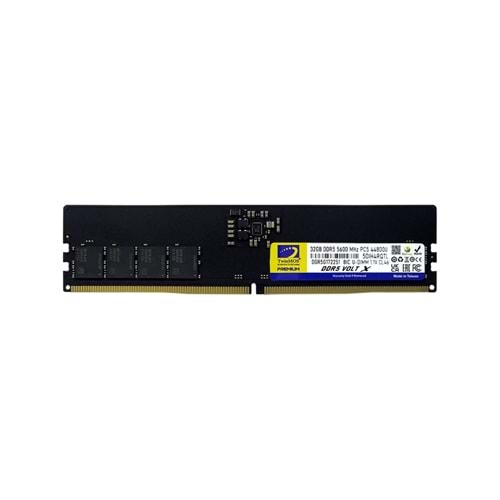 Twınmos 32GB 5600MHz DDR5 PC RAM TMD532GB5600U46WO