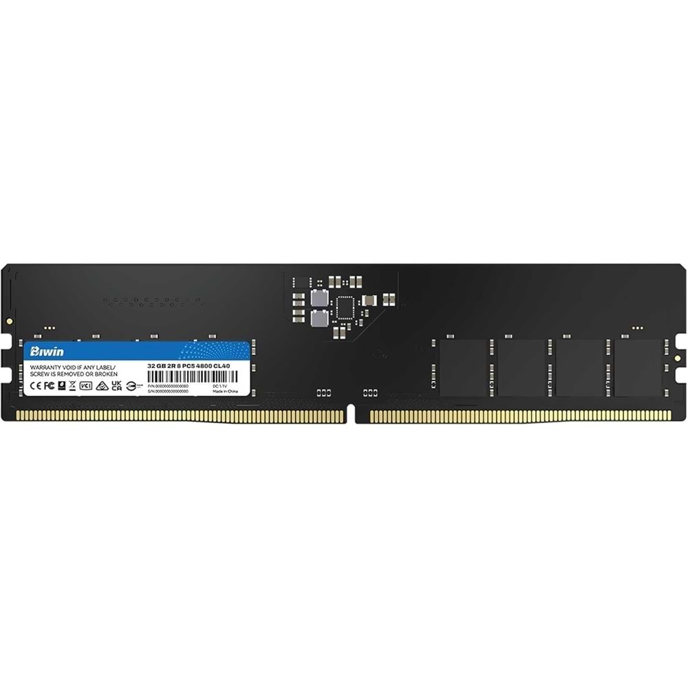 Bıwın 32GB 4800MHz DDR5 PC RAM BD5UD32G48C40