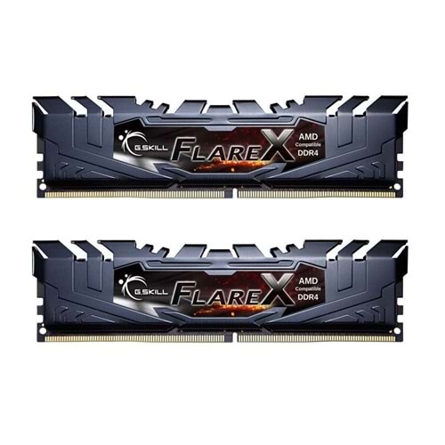 Gskıll 16GB (2x8GB) 3200MHZ DDR4 Flare X Soğutuculu F4-3200C16D-16GFX PC RAM