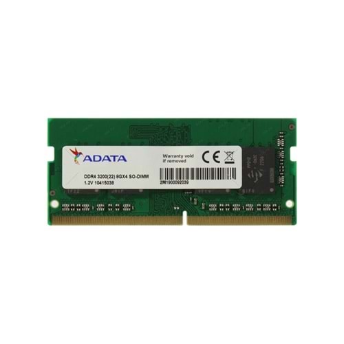 Adata 8GB 3200Mhz DDR4 Notebook RAM Bulk ADTSO3200/8