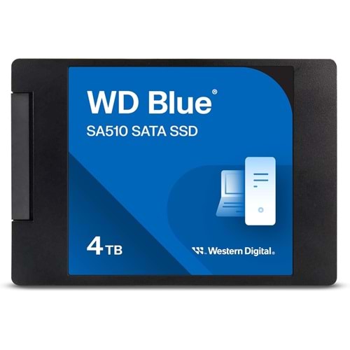 W.Dıgıtal WDS400T3B0A 4TB 560/520MB/s SATA 3.0 SSD Blue