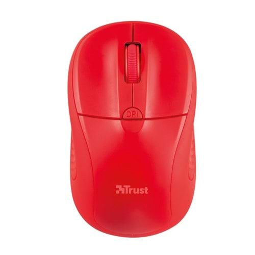 Trust Primo 20787 USB 1600 DPI Kırmızı Kablosuz Mouse