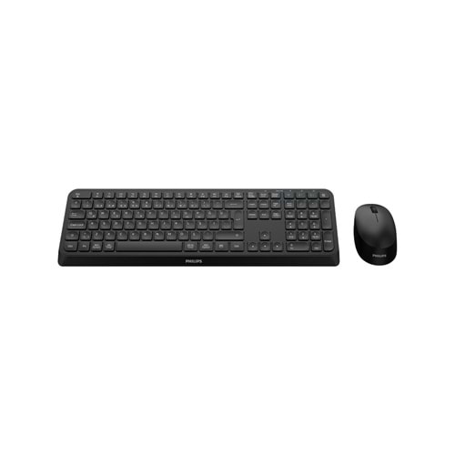 Phılıps SPT6407 Kablosuz Standart Siyah Q Klavye+Mouse